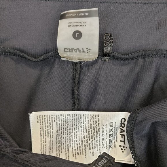 Craft Spartan Lumen Hydro Leggings Marathon Athletic Short Layer Womens L - Picture 8 of 8